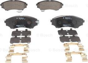 BOSCH 0 986 494 587 - Brake Pad Set, disc brake autospares.lv