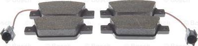 BOSCH 0 986 494 536 - Brake Pad Set, disc brake autospares.lv