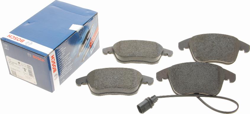 BOSCH 0 986 494 538 - Brake Pad Set, disc brake autospares.lv