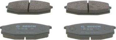 BOSCH 0 986 494 532 - Brake Pad Set, disc brake autospares.lv