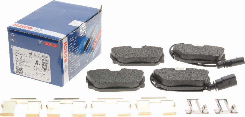 BOSCH 0 986 494 529 - Brake Pad Set, disc brake autospares.lv