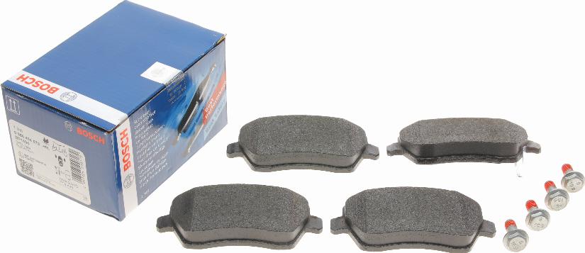 BOSCH 0 986 494 573 - Brake Pad Set, disc brake autospares.lv