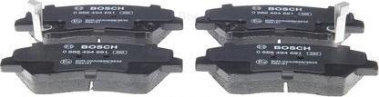 BOSCH 0 986 494 691 - Brake Pad Set, disc brake autospares.lv