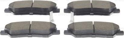 BOSCH 0 986 494 691 - Brake Pad Set, disc brake autospares.lv