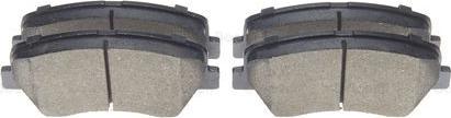 BOSCH 0 986 494 691 - Brake Pad Set, disc brake autospares.lv