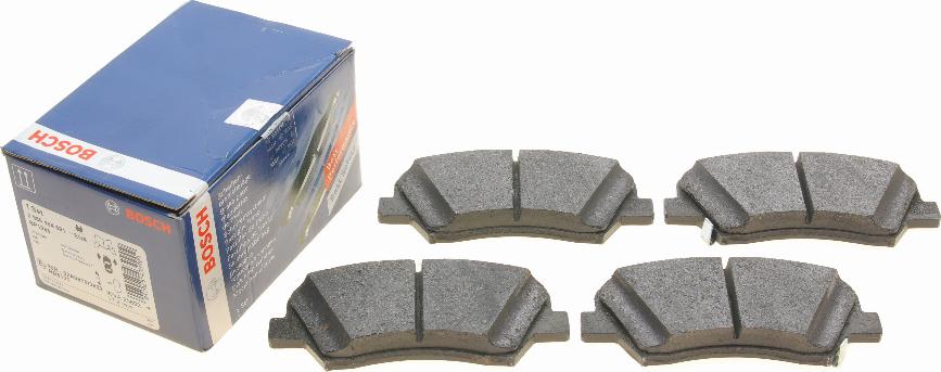 BOSCH 0 986 494 691 - Brake Pad Set, disc brake autospares.lv