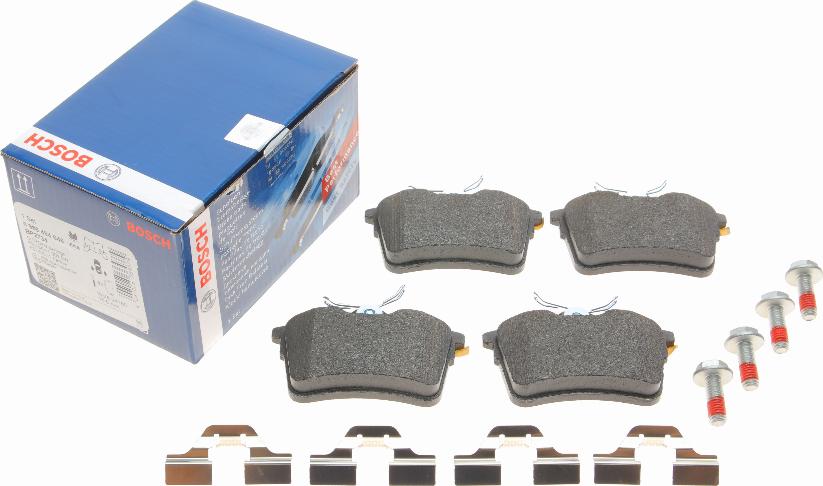 BOSCH 0 986 494 646 - Brake Pad Set, disc brake autospares.lv