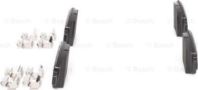 BOSCH 0 986 494 643 - Brake Pad Set, disc brake autospares.lv