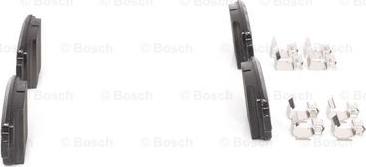 BOSCH 0 986 494 643 - Brake Pad Set, disc brake autospares.lv