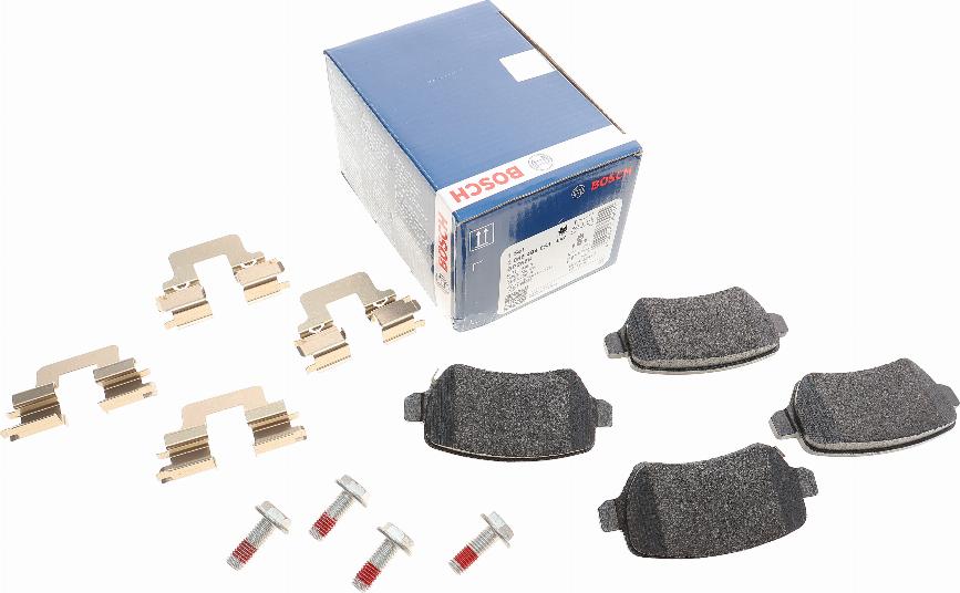 BOSCH 0 986 494 654 - Brake Pad Set, disc brake autospares.lv