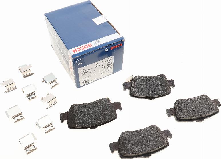 BOSCH 0 986 494 651 - Brake Pad Set, disc brake autospares.lv