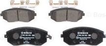 BOSCH 0 986 494 653 - Brake Pad Set, disc brake autospares.lv