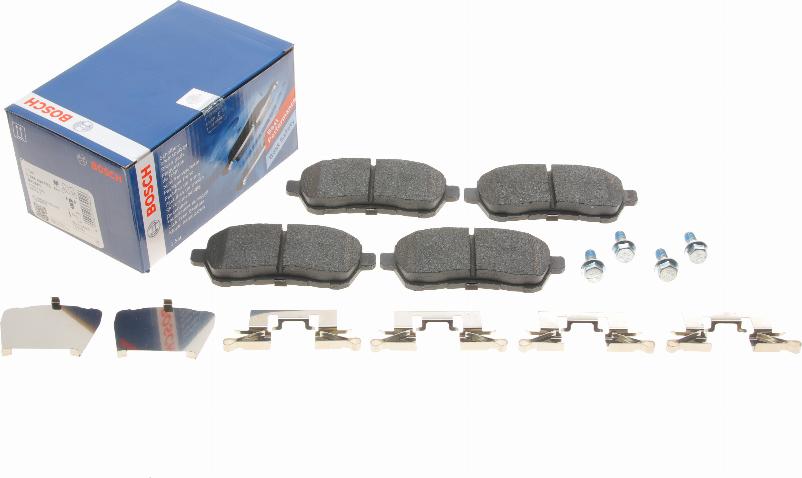 BOSCH 0 986 494 652 - Brake Pad Set, disc brake autospares.lv