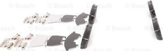 BOSCH 0 986 494 652 - Brake Pad Set, disc brake autospares.lv