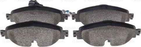 BOSCH 0 986 494 660 - Brake Pad Set, disc brake autospares.lv