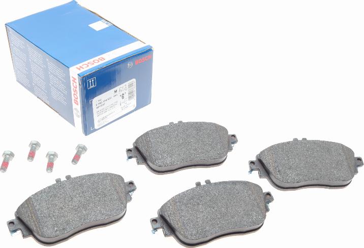 BOSCH 0 986 494 662 - Brake Pad Set, disc brake autospares.lv