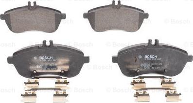 BOSCH 0 986 494 667 - Brake Pad Set, disc brake autospares.lv