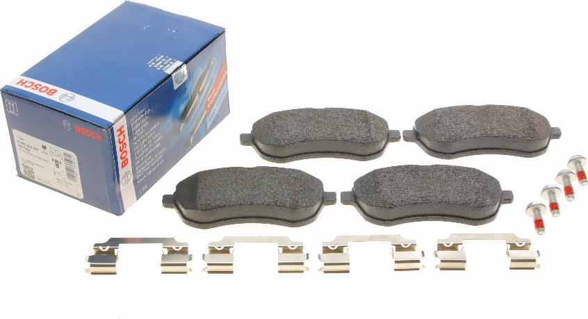 BOSCH 0 986 494 667 - Brake Pad Set, disc brake autospares.lv