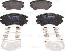 BOSCH 0 986 494 609 - Brake Pad Set, disc brake autospares.lv