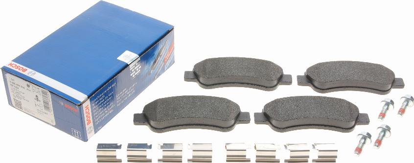 BOSCH 0 986 494 604 - Brake Pad Set, disc brake autospares.lv