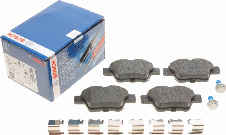 BOSCH 0 986 494 605 - Brake Pad Set, disc brake autospares.lv