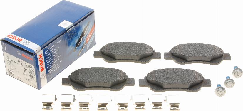 BOSCH 0 986 494 606 - Brake Pad Set, disc brake autospares.lv