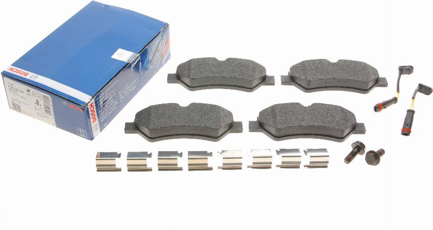 BOSCH 0 986 494 601 - Brake Pad Set, disc brake autospares.lv