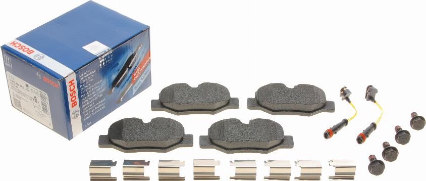 BOSCH 0 986 494 603 - Brake Pad Set, disc brake autospares.lv