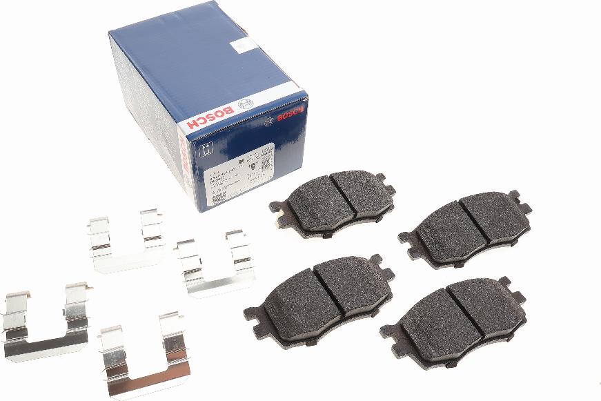 BOSCH 0 986 494 617 - Brake Pad Set, disc brake autospares.lv