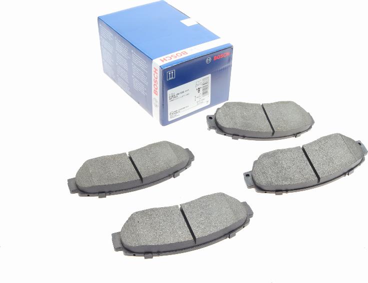 BOSCH 0 986 494 685 - Brake Pad Set, disc brake autospares.lv