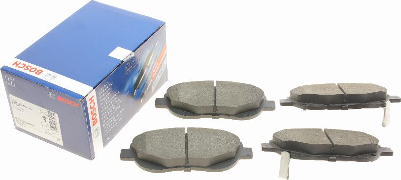 BOSCH 0 986 494 682 - Brake Pad Set, disc brake autospares.lv