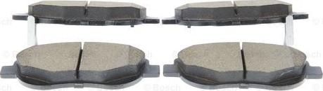 BOSCH 0 986 494 682 - Brake Pad Set, disc brake autospares.lv