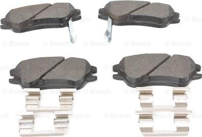 BOSCH 0 986 494 630 - Brake Pad Set, disc brake autospares.lv