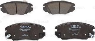 BOSCH 0 986 494 632 - Brake Pad Set, disc brake autospares.lv