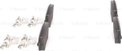 BOSCH 0 986 494 637 - Brake Pad Set, disc brake autospares.lv