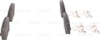 BOSCH 0 986 494 637 - Brake Pad Set, disc brake autospares.lv