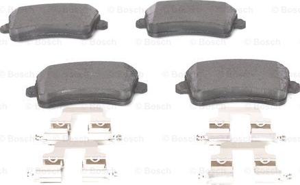 BOSCH 0 986 494 637 - Brake Pad Set, disc brake autospares.lv