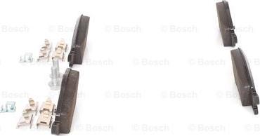 BOSCH 0 986 494 625 - Brake Pad Set, disc brake autospares.lv