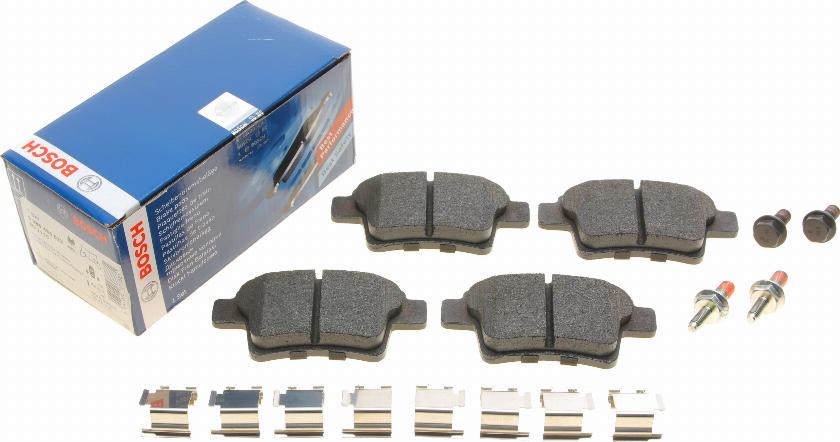 BOSCH 0 986 494 622 - Brake Pad Set, disc brake autospares.lv