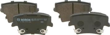 BOSCH 0 986 494 678 - Brake Pad Set, disc brake autospares.lv