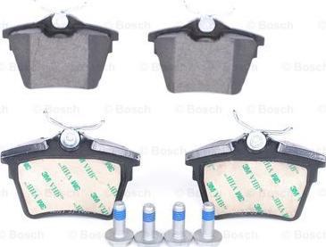 BOSCH 0 986 494 095 - Brake Pad Set, disc brake autospares.lv