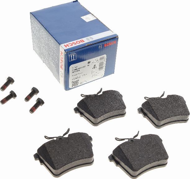 BOSCH 0 986 494 095 - Brake Pad Set, disc brake autospares.lv