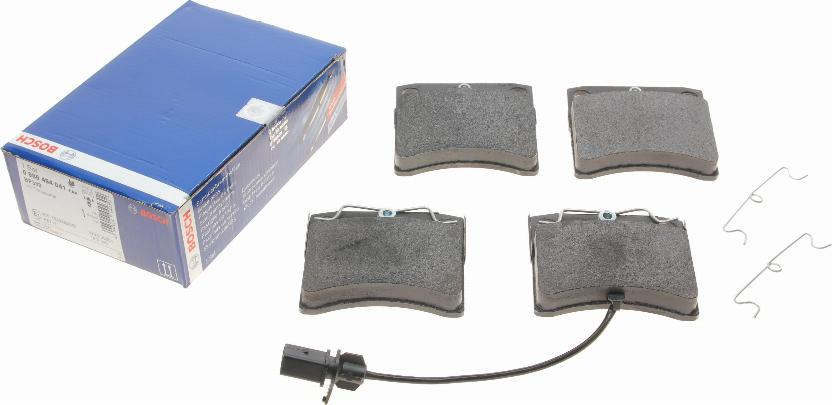 BOSCH 0 986 494 041 - Brake Pad Set, disc brake autospares.lv