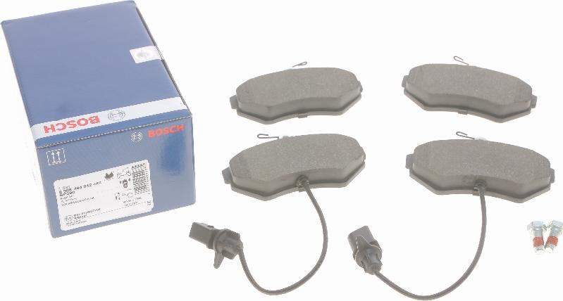 BOSCH 0 986 494 042 - Brake Pad Set, disc brake autospares.lv