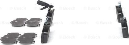 BOSCH 0 986 494 051 - Brake Pad Set, disc brake autospares.lv