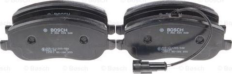 BOSCH 0 986 494 068 - Brake Pad Set, disc brake autospares.lv