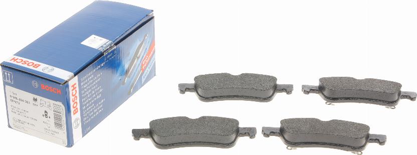 BOSCH 0 986 494 063 - Brake Pad Set, disc brake autospares.lv