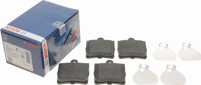 BOSCH 0 986 494 016 - Brake Pad Set, disc brake autospares.lv