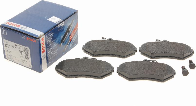 BOSCH 0 986 494 010 - Brake Pad Set, disc brake autospares.lv