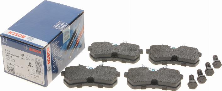 BOSCH 0 986 494 011 - Brake Pad Set, disc brake autospares.lv